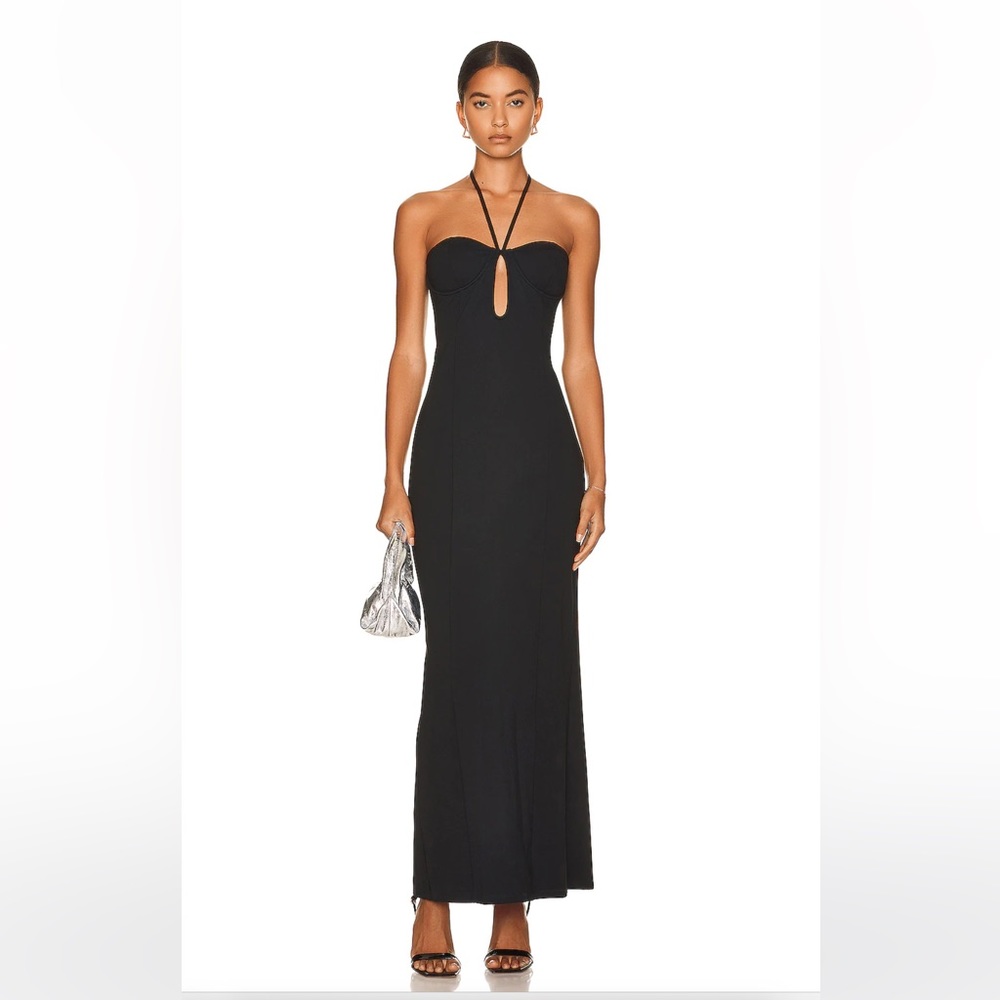 Stays black maxi dress